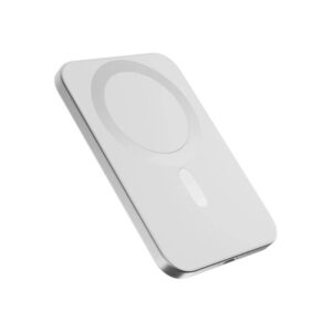 Epico 3000mAh Aluminium Magnetic Wireless Power Bank - stříbrná