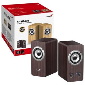Genius SP-HF400 Dark Brown 2.0/10W tmavé dřevo
