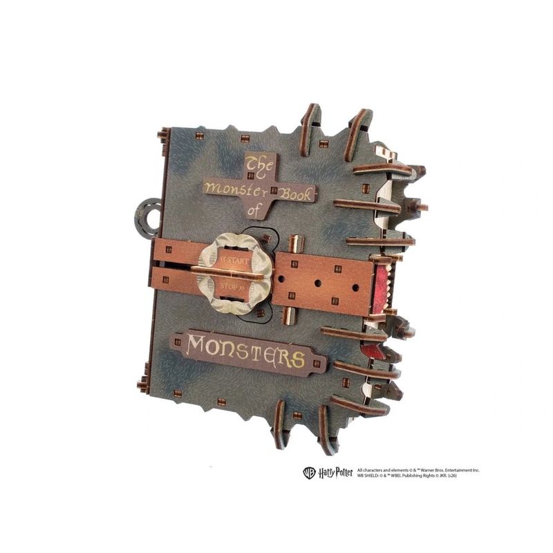 Ugears 3D dřevěná mechanická skládačka Harry Potter The Monster Book of Monsters