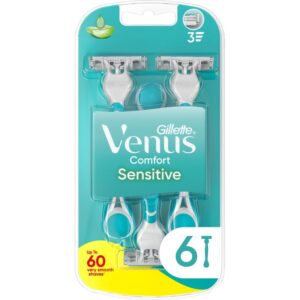 Gillette Venus 3 Comfort Sensitive jednorázová holítka 6ks