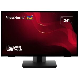 ViewSonic TD2465 / 24'/ Touch/ VA / 16:9/ 1920x1080/ 7ms/ 250cd/m2/ DP/ HDMI/ VGA/ USB/ Repro