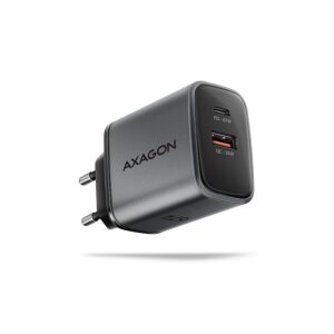 AXAGON ACU-PQ67 GaN nabíječka do sítě 67W, USB-A + USB-C, PD3.0/PPS/QC4+/SFC2.0/Apple