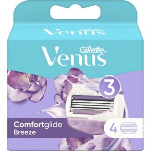 Gillette Venus ComfortGlide Breeze Náhradní břity, 4 ks